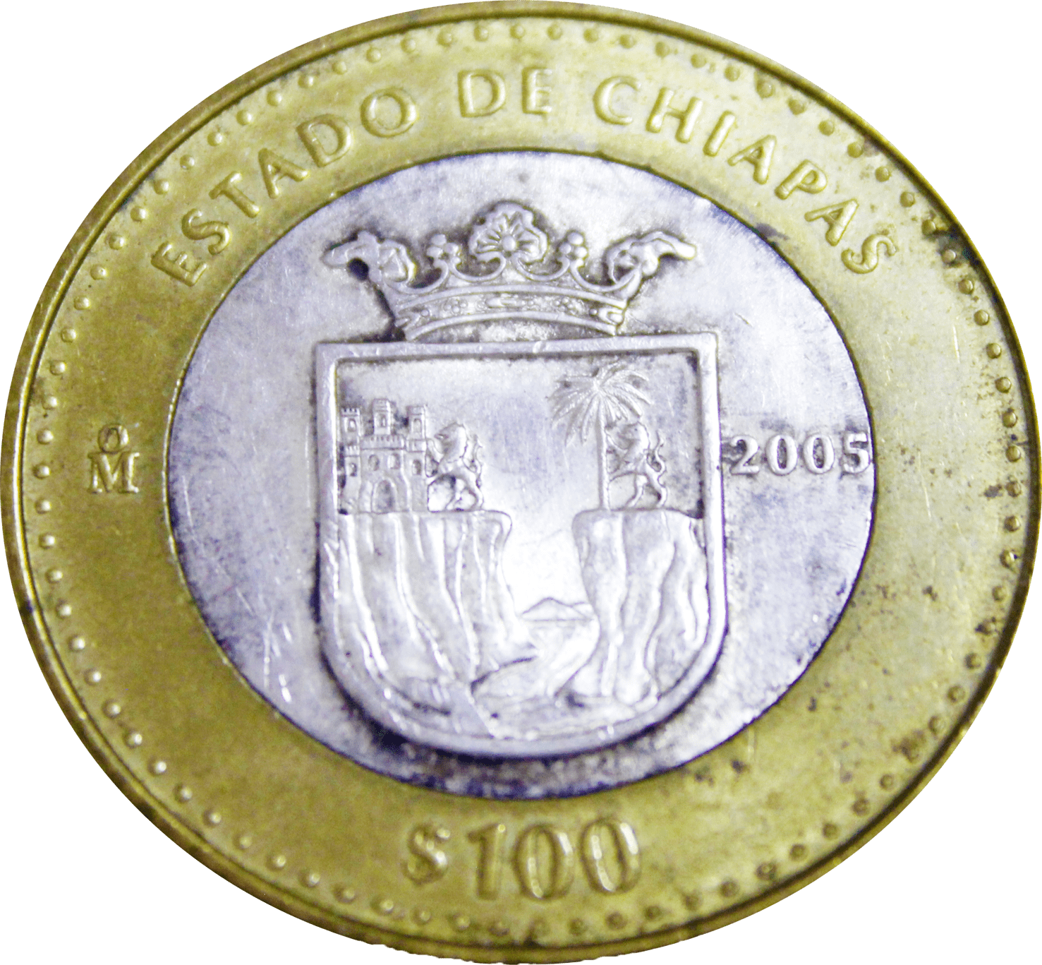 $100 ESTADO DE CHIAPAS