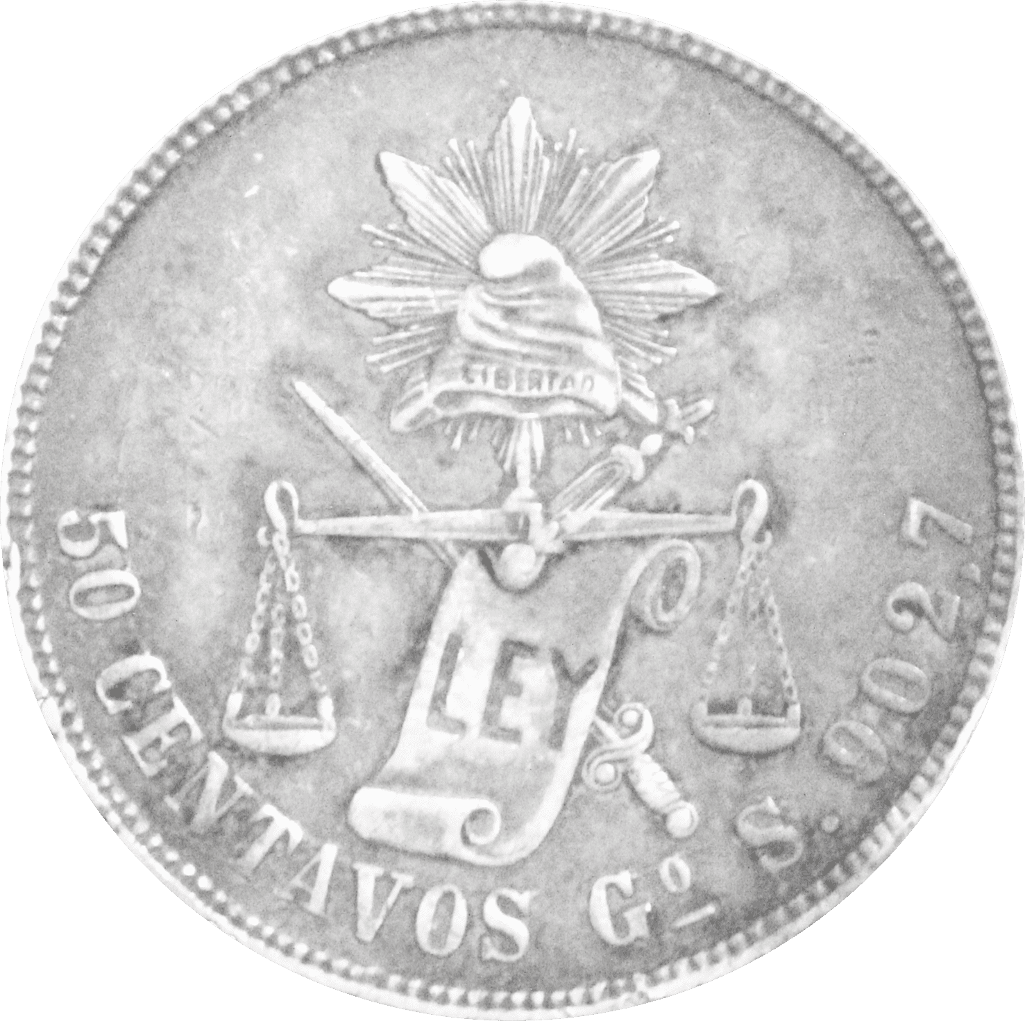 50 CENTAVOS BALANZA