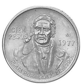 100 PESOS MORELOS<br>