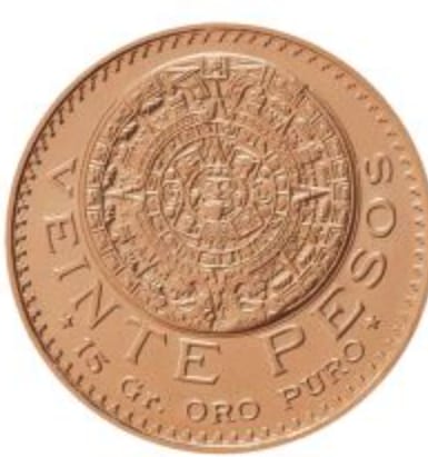 AZTECA 20 PESOS ORO<br>