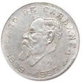 5 PESOS AÑO CARRANZA<br>